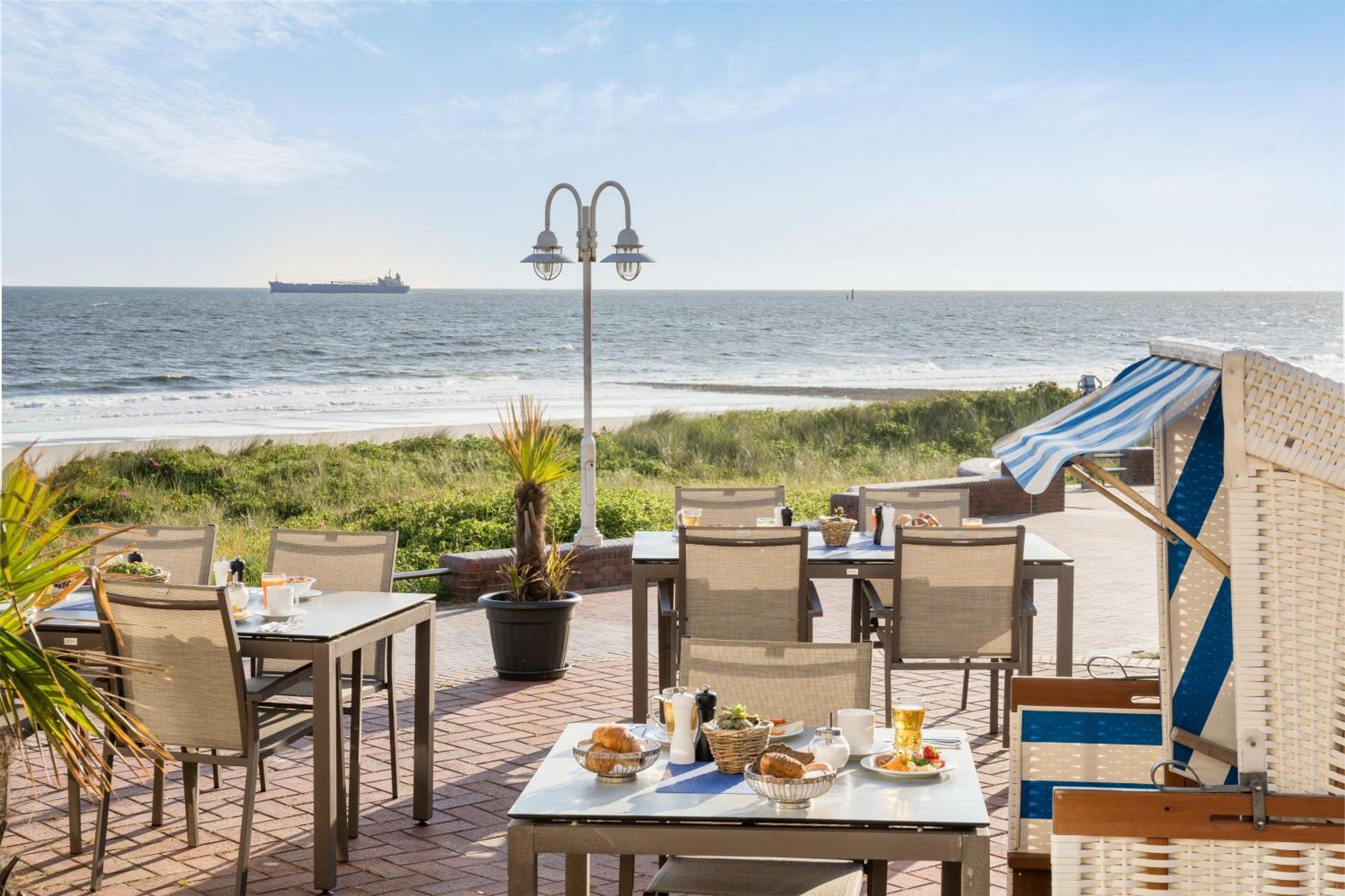 Strandhotel Gerken Wangerooge Esterno foto